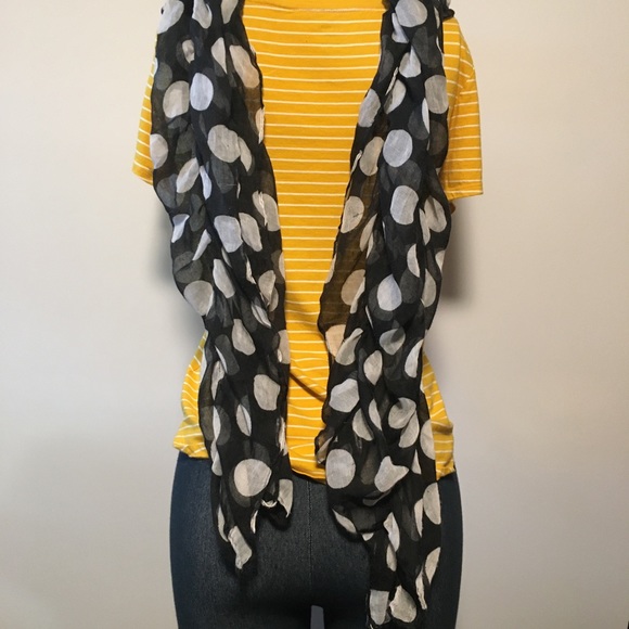 Women’s cross scarf 100% polyester - Picture 4 of 6